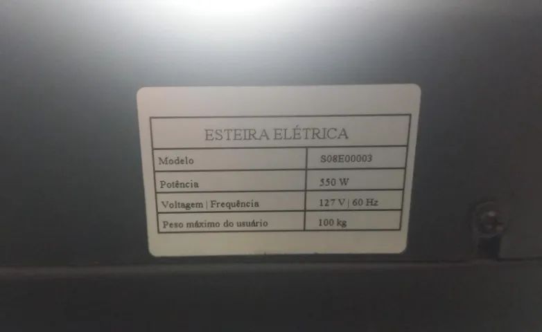 ESTEIRA ERGOMETRICA SEMI NOVA PARA VENDER RAPIDO - Foto 4