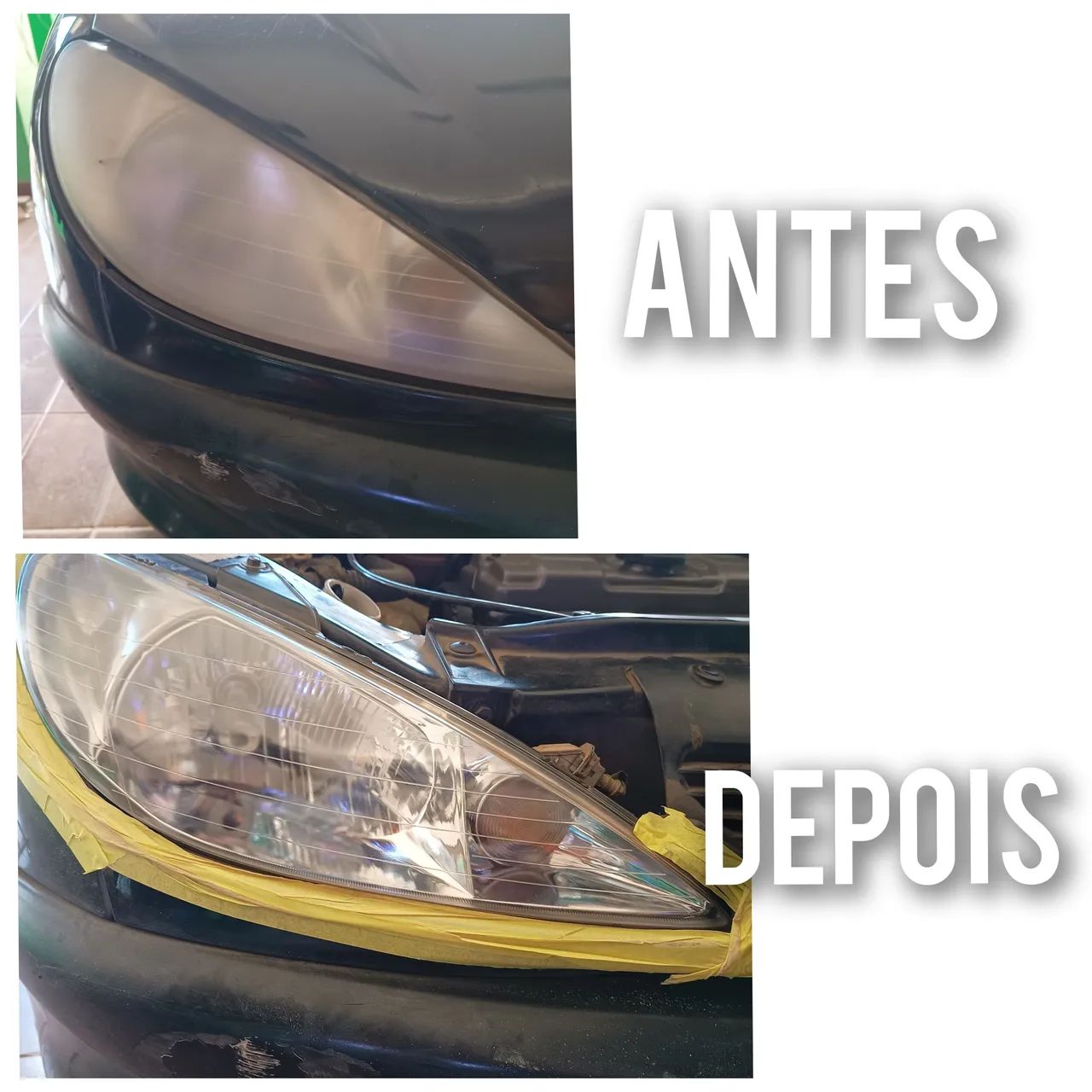 Serviço de polimento de farol com vapor de polímero  - Foto 3