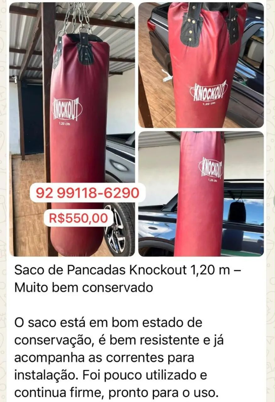 Saco de pancadas Knockout - Foto 3