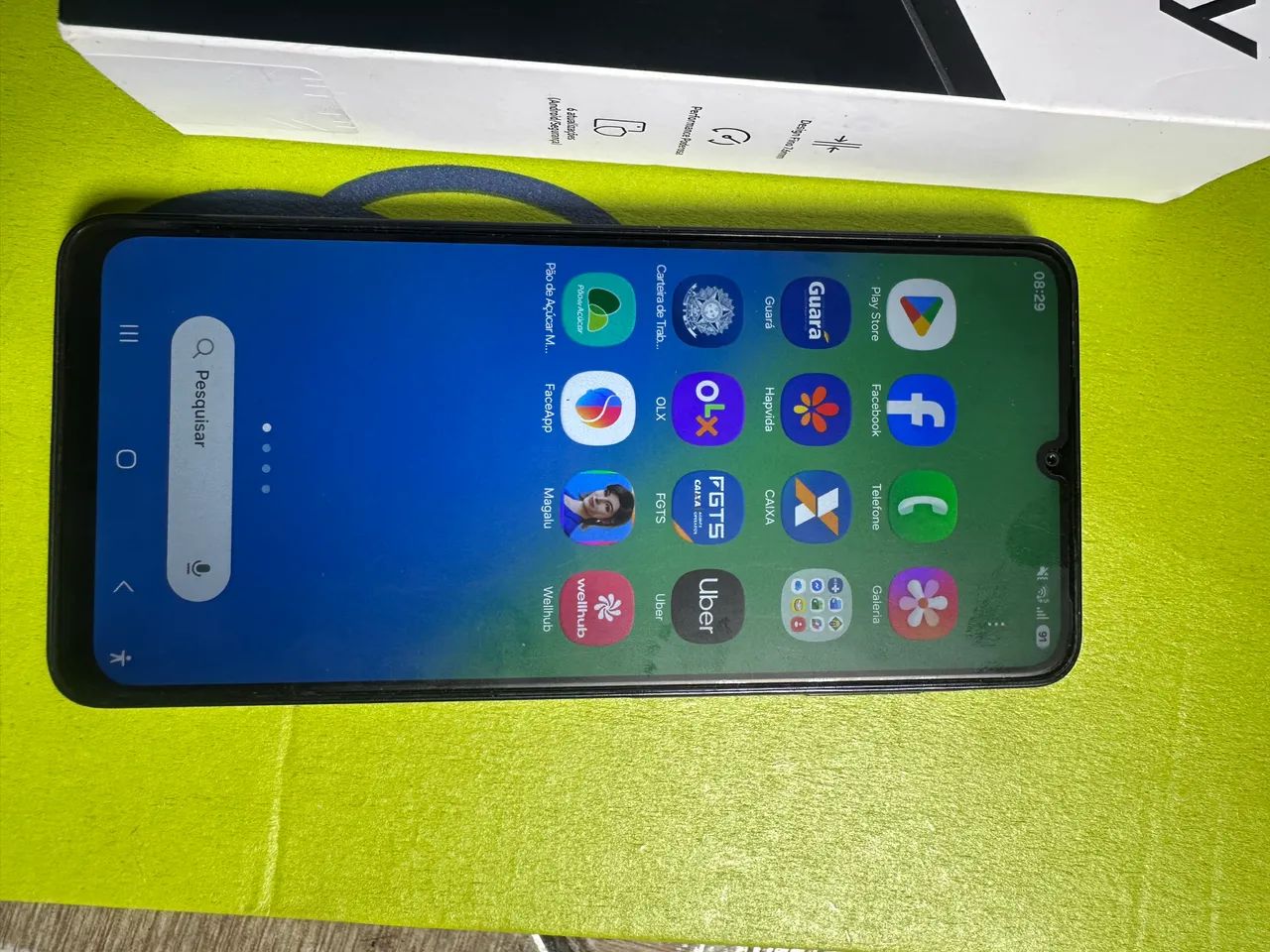 Celular Samsung A07  sete mês de uso t - Foto 4