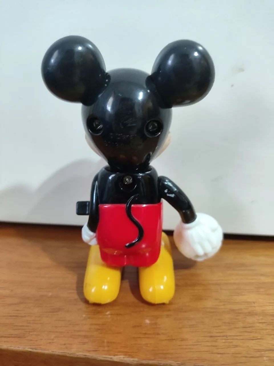 Miniatura boneco Mickey mouse de dar corda antigo - Foto 2
