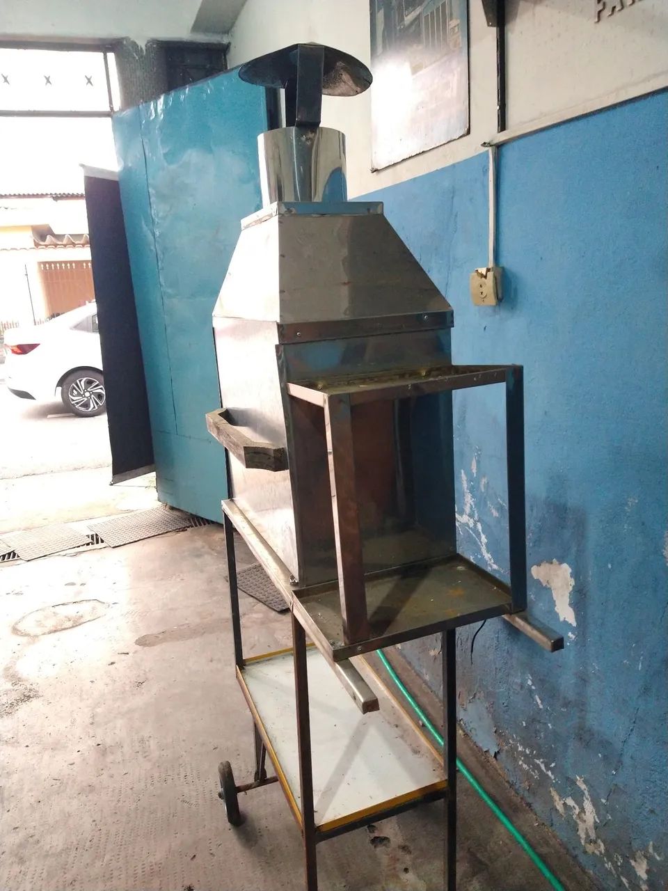 Carrinho churrasco Inox  - Foto 2