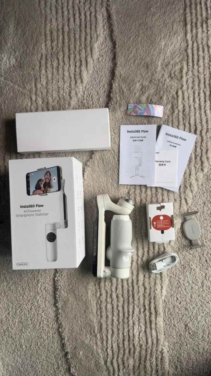 Insta360 Flow Estabilizador Gimbal Para Celular Cor Cinza (Usado) - Foto 2