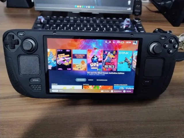 Steam Deck Oled 512gb + Microsd 256gb | Bateria 100% | Estado De