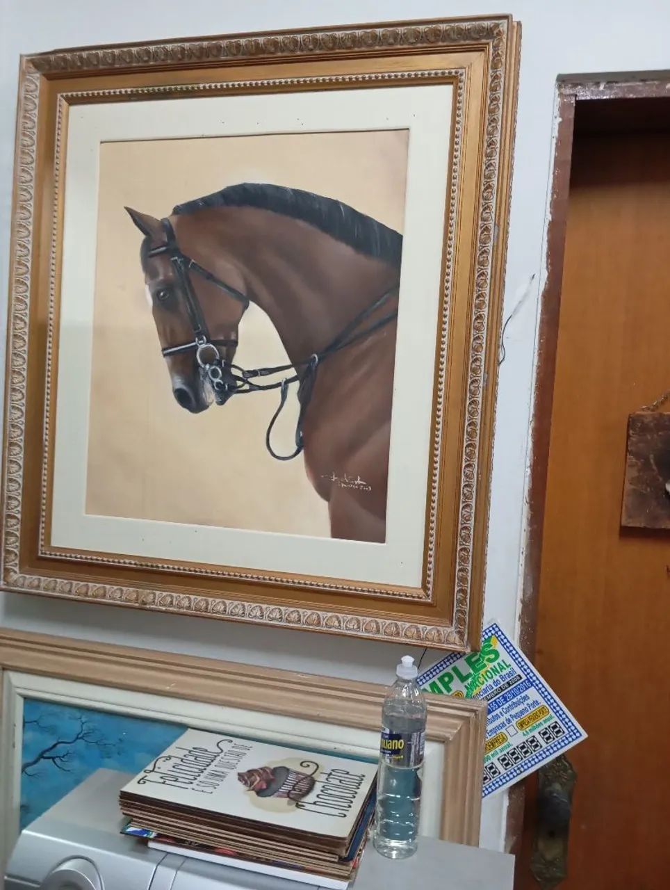 Quadro cabeça de cavalo  - Foto 2