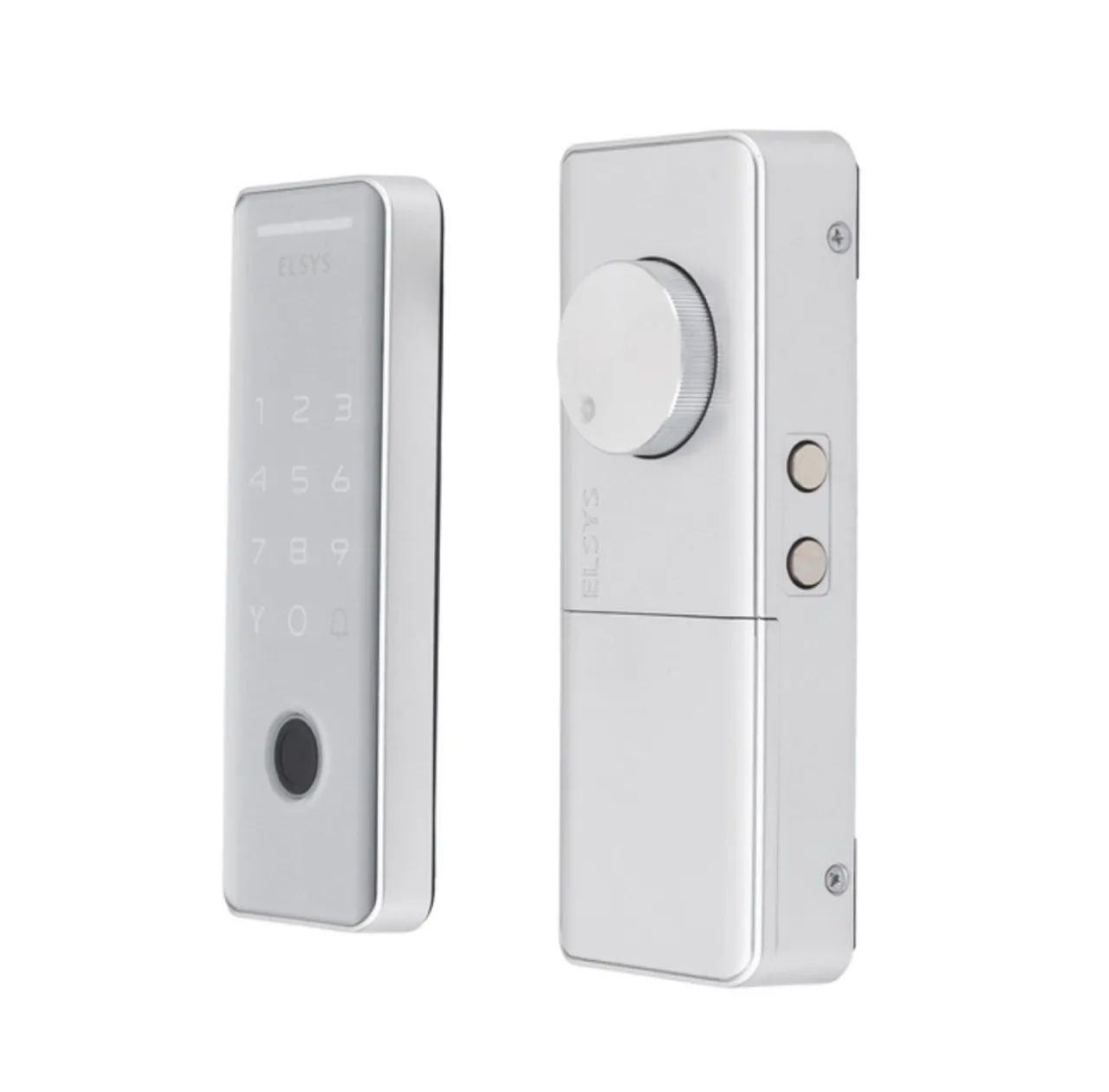 Fechadura Eletrônica Elsys Tecno Prata