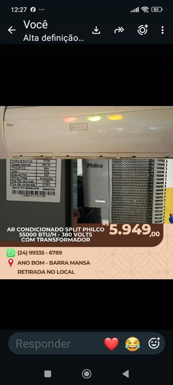 Ar condicionado 