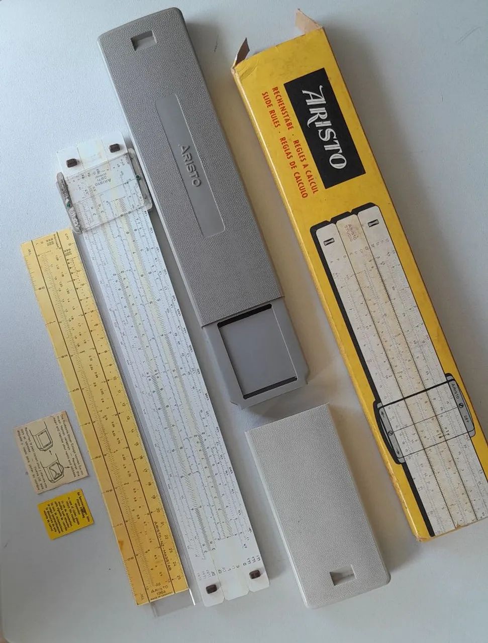 Régua de cálculo Aristo