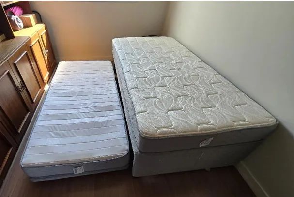 Bicama de Solteiro com Colchão Auxiliar  - Foto 2