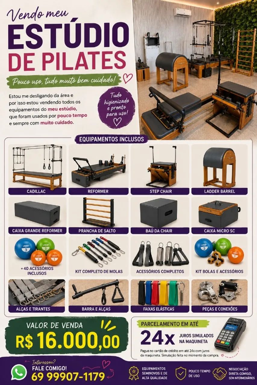 Studio Pilates Completo NOVO