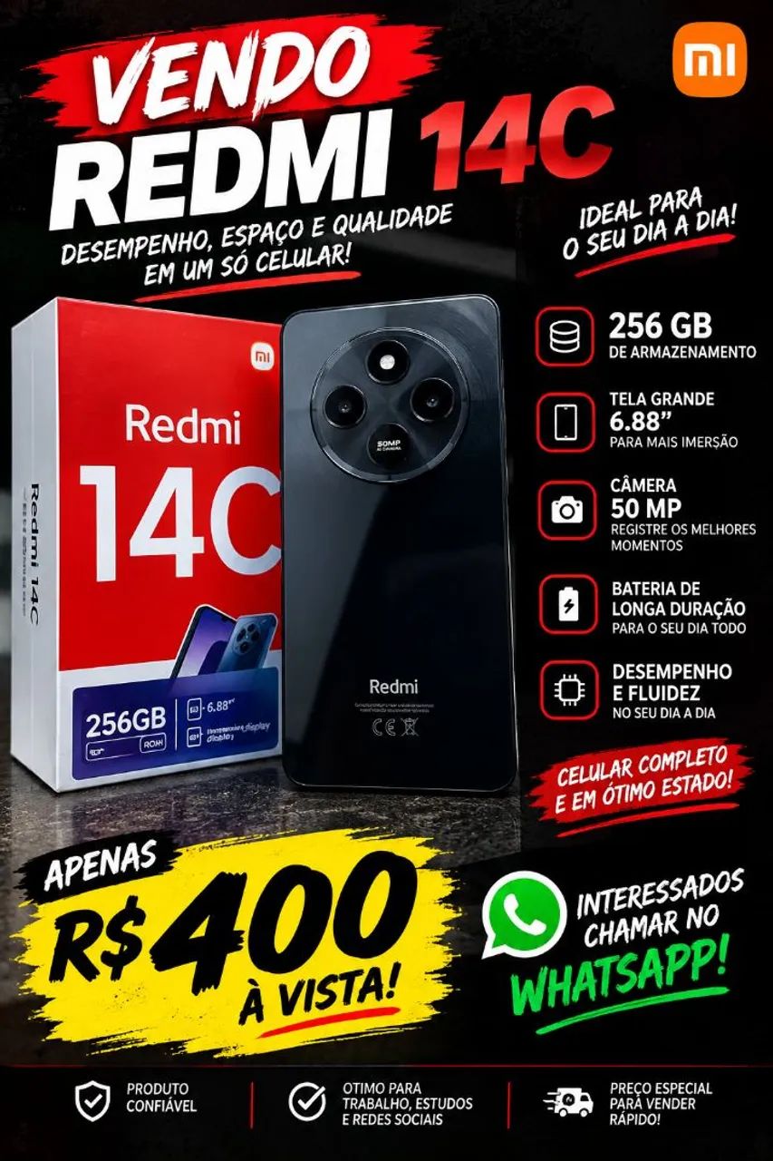 Celular redmi 14 c