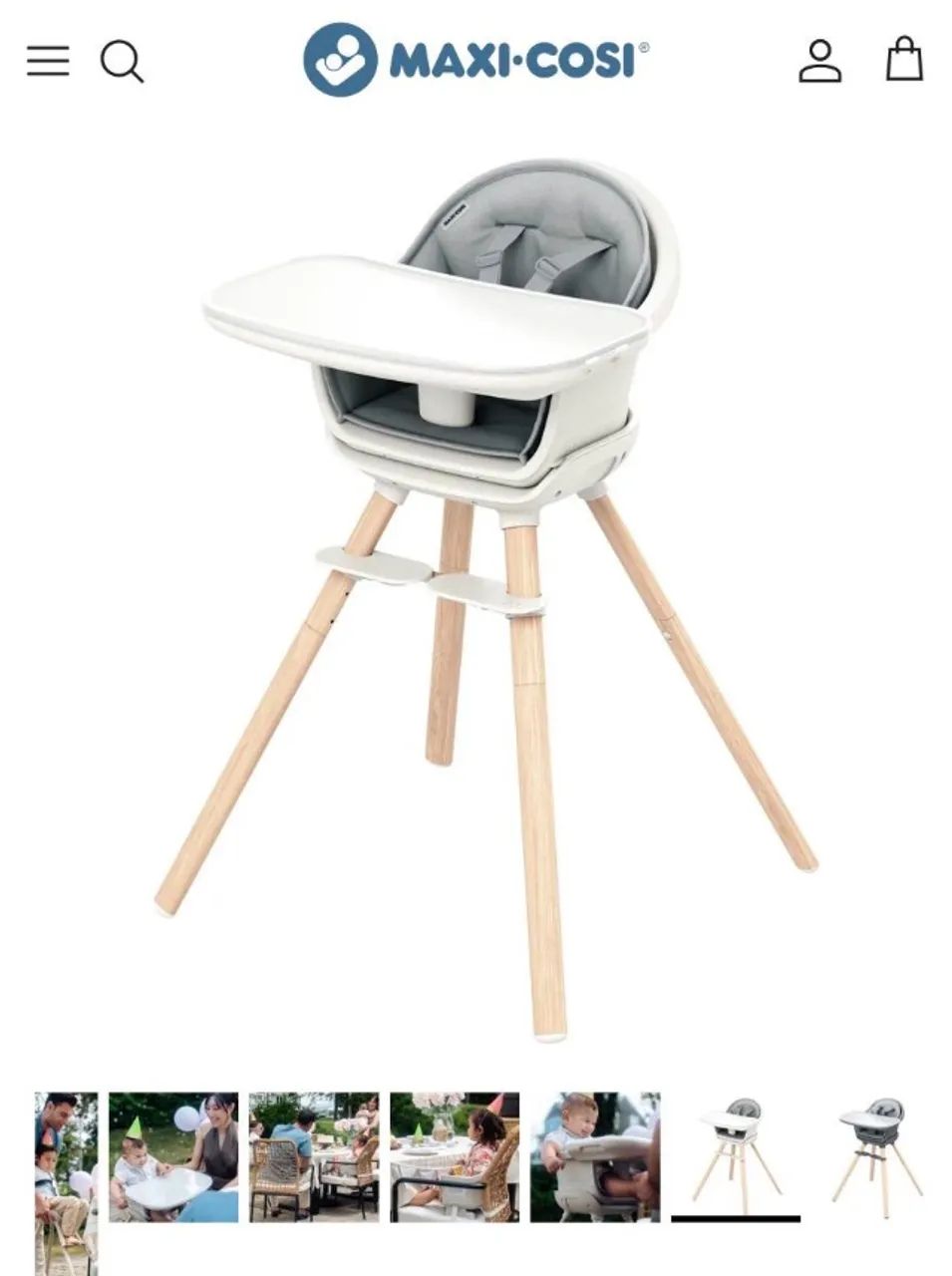 Cadeira de alimentação Moa Maxi Cosi - Foto 2