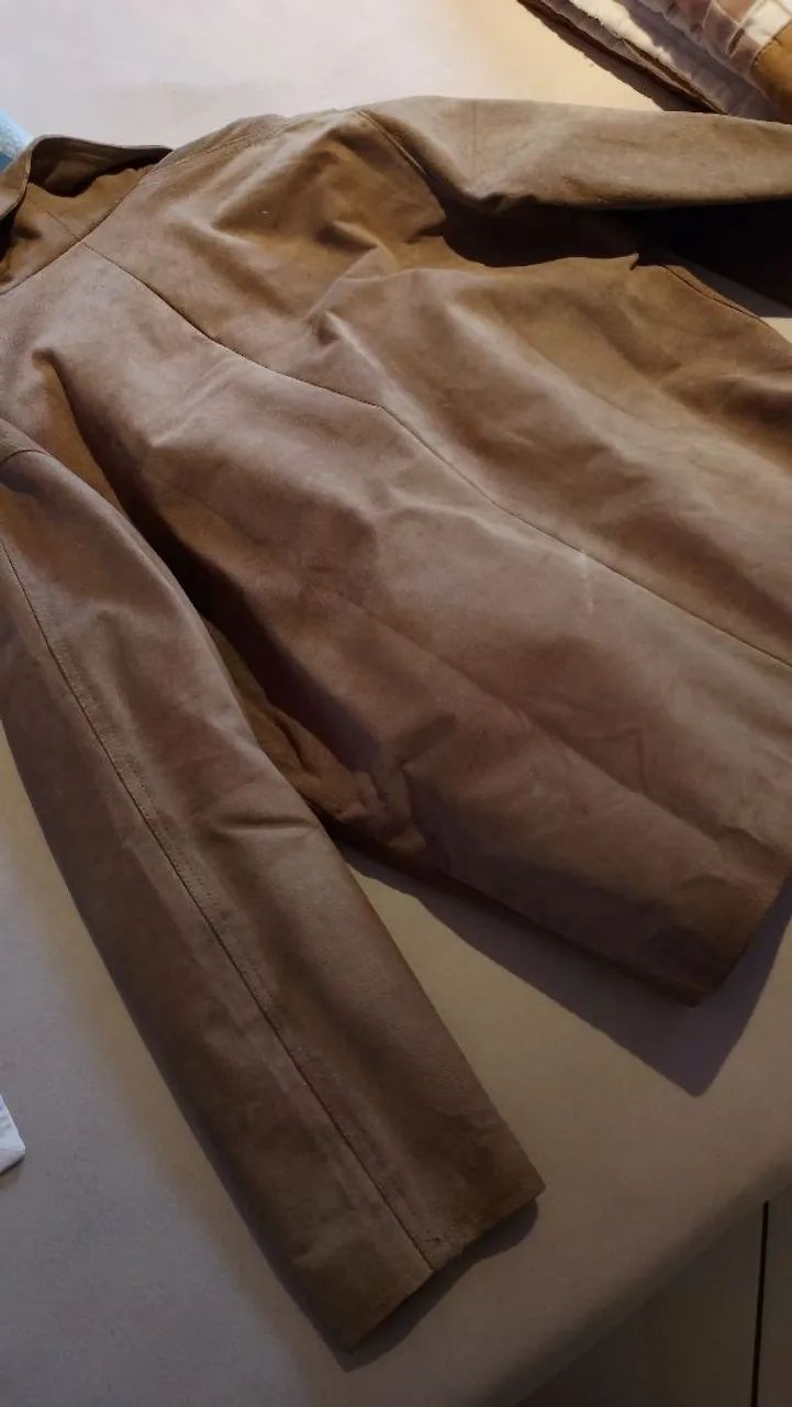 Vendo jaqueta de couro legítimo. - Foto 2