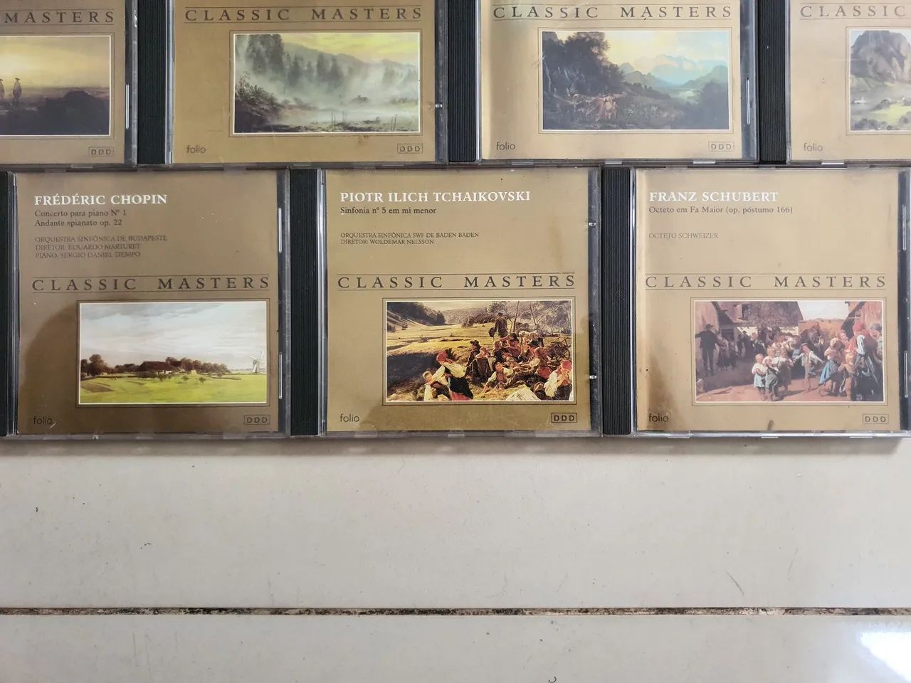 Todos os 18 CDs de música clássica - CDs, DVDs etc - Sacramenta