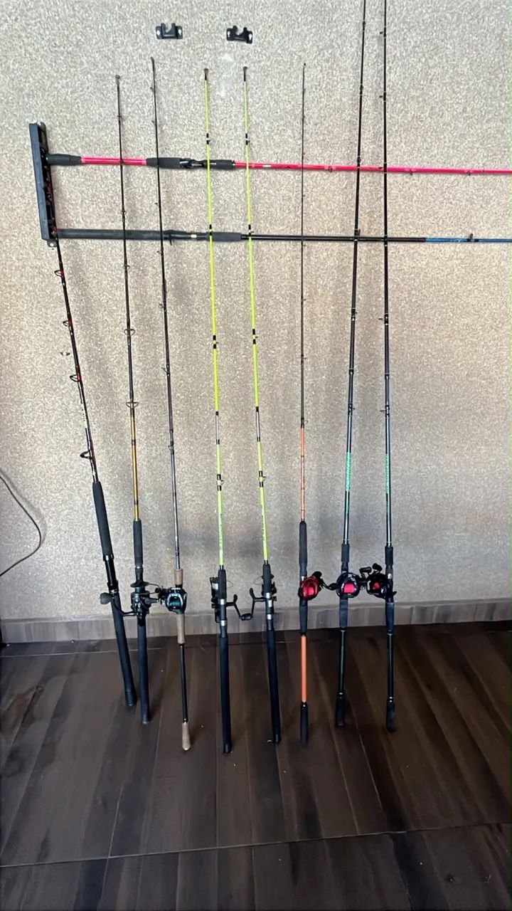 Diversas Varas de pesca 
