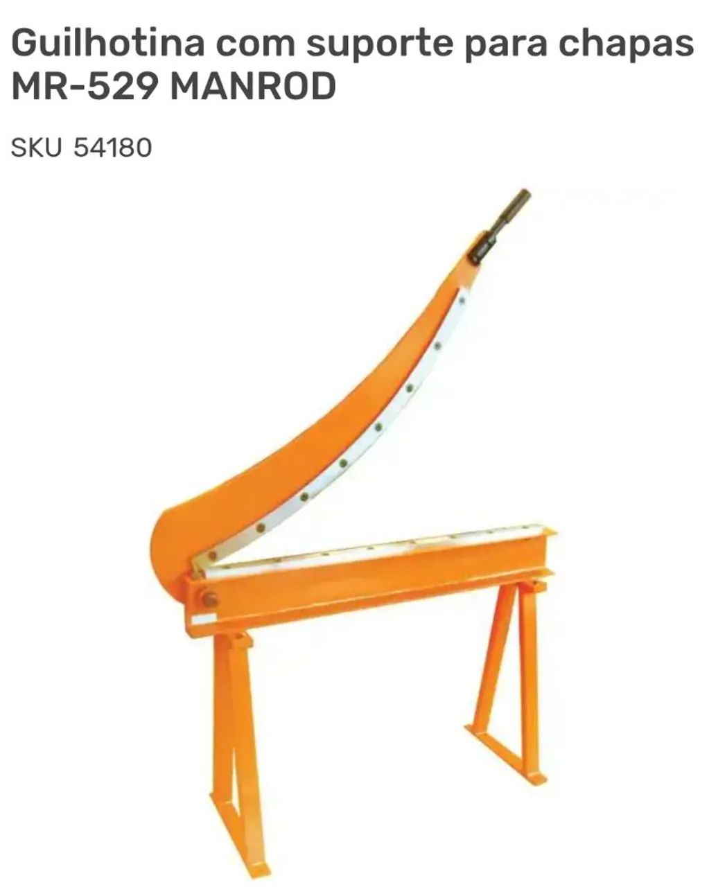 Guilhotina MANROD M-29 
