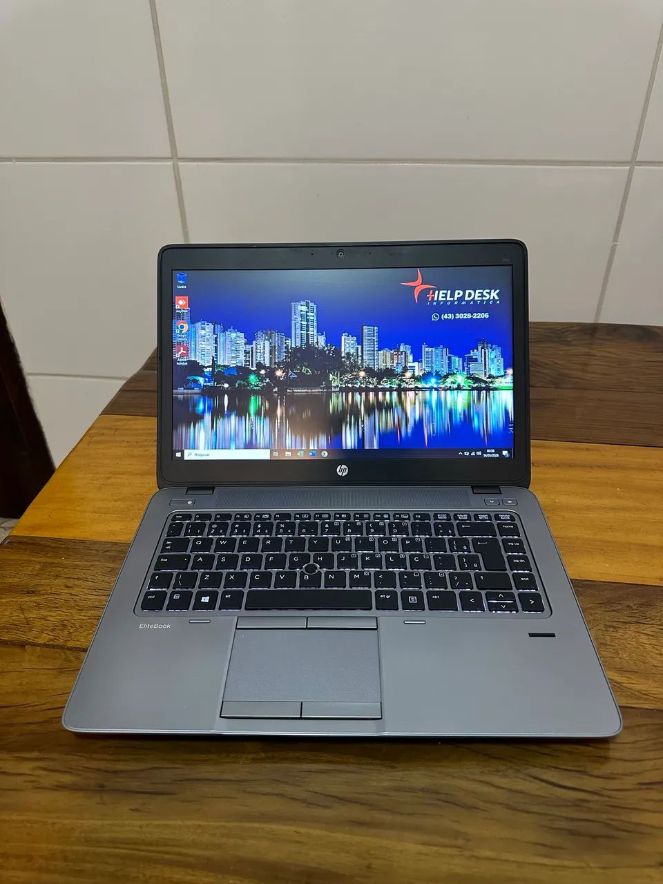 Notebook hp EliteBook amd a10 pro 120 gb de ssd e 4 gb de RAM formatado  - Foto 4