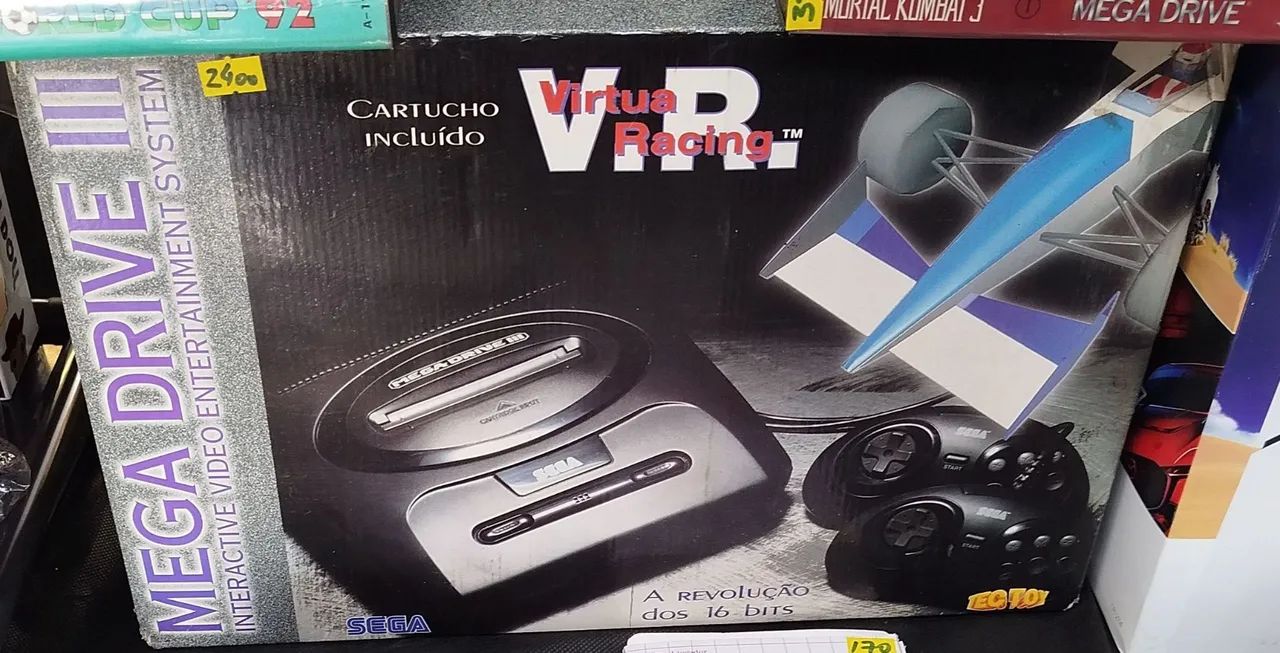 Mega Drive 3 Ed Virtua Racing Especial  - Foto 2
