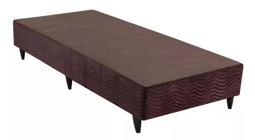 Base Sommier Solteiro 88x188x30 Camurca Bege Ortobom - Foto 2