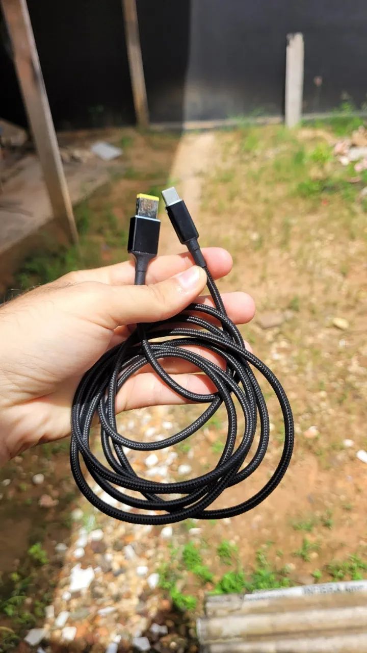 Cabo de carregador de notebook USB C para PD 100w