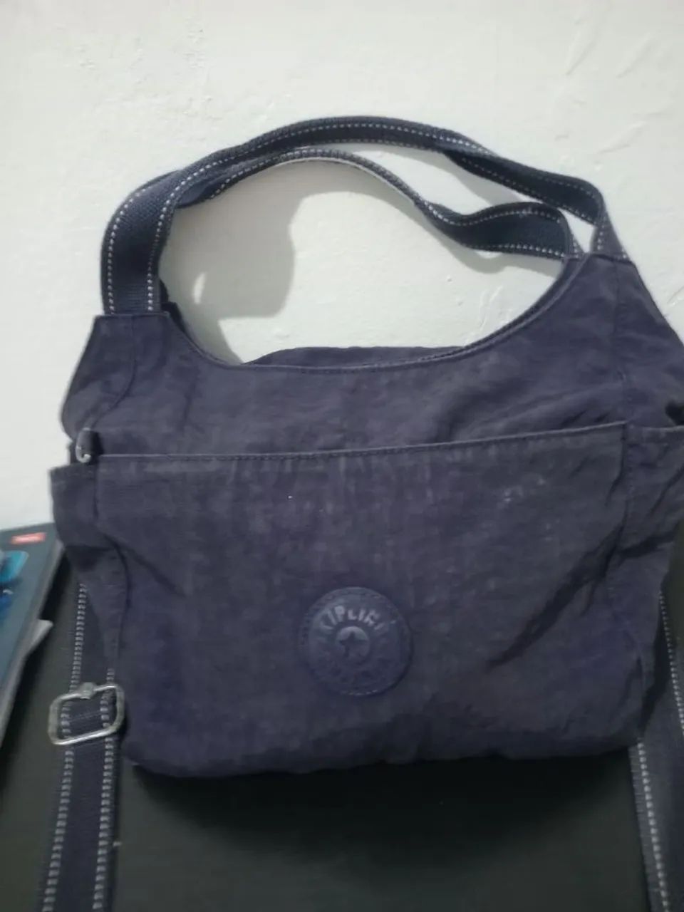 Bolsa Hobo Kipling Basic Ewo Carola Azul - Foto 2