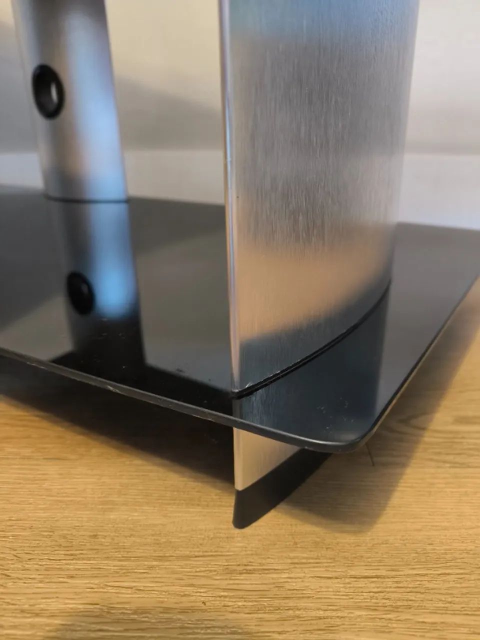 Rack de vidro e aço inox escovado - Foto 4