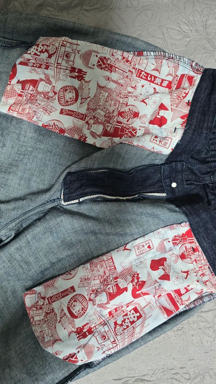 Calça Baggy Raw Denim - Foto 3