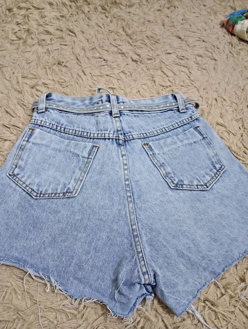 Shortinho Jeans Cintura alta - Foto 5