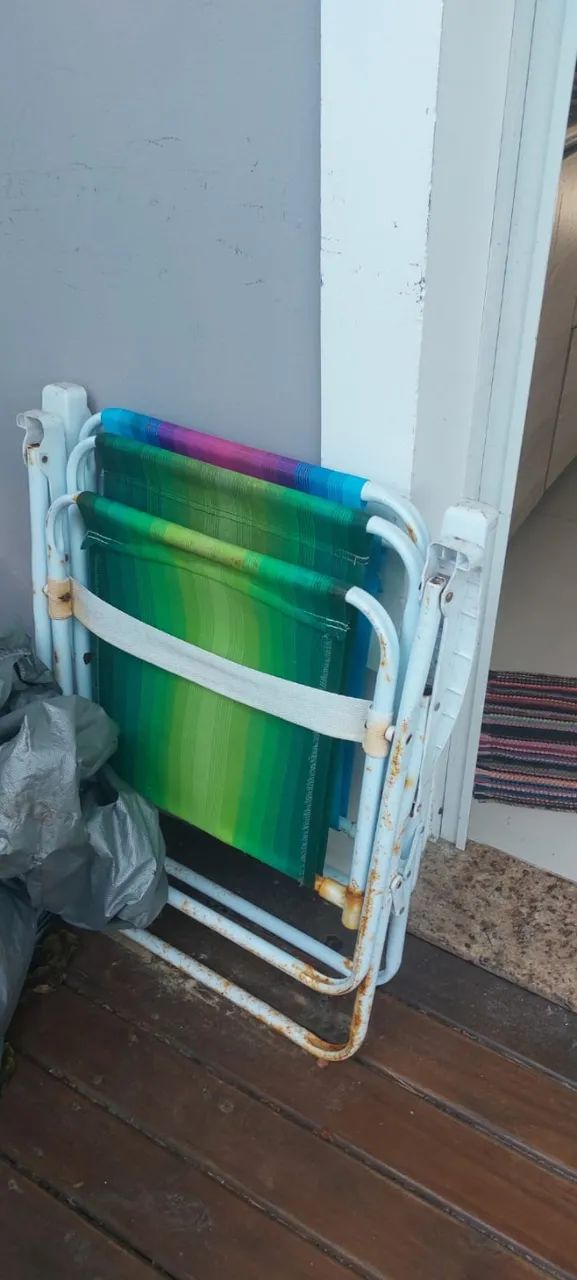 Duas Cadeiras de Praia Dobráveis