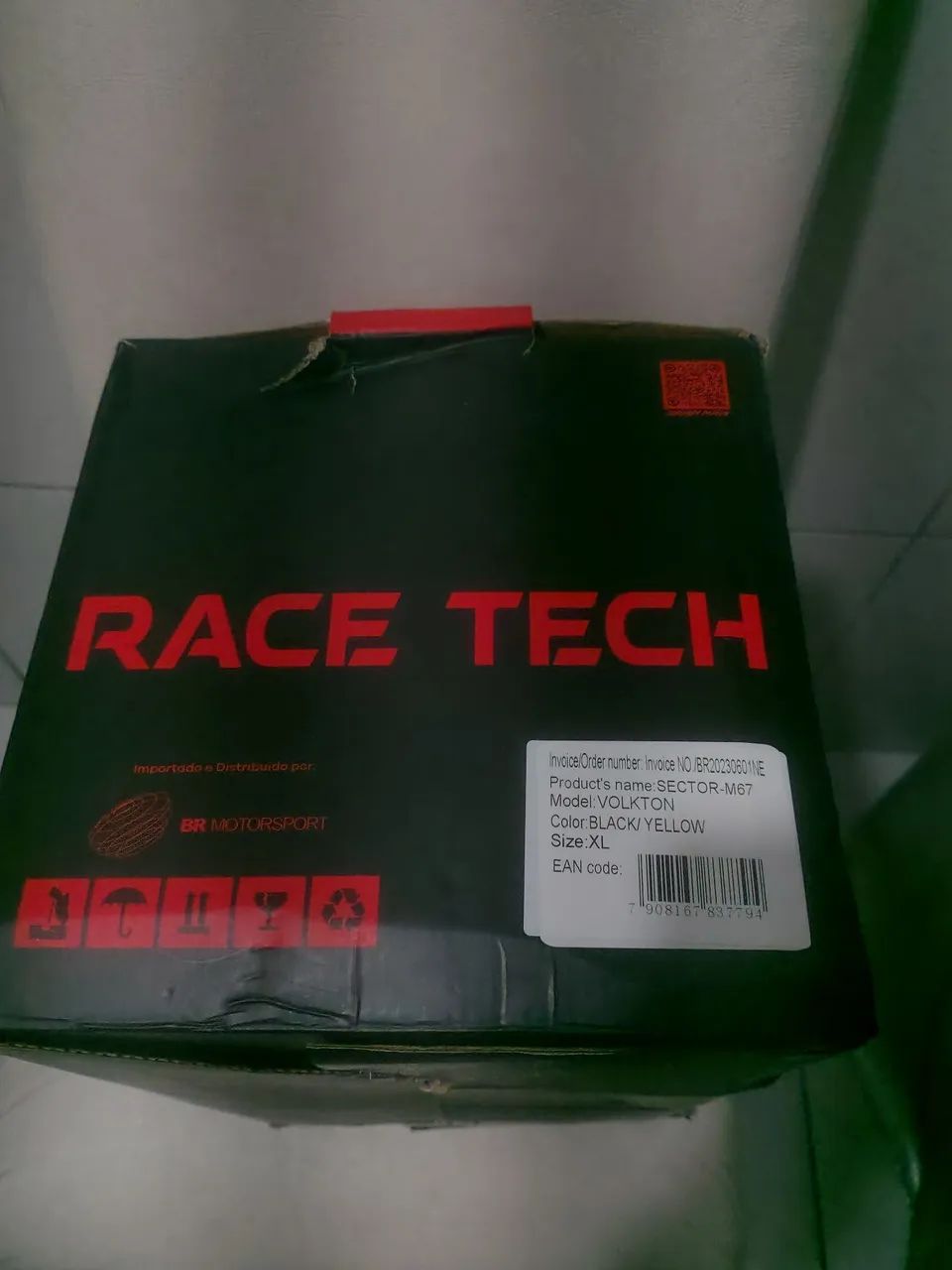 CAPACETE RACE TECH SECTOR VOLTRON