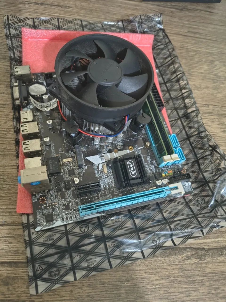 Kit placa mãe, processador i7 e memória RAM 16gb - Foto 5