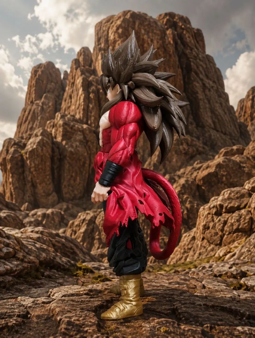 BONECO DRAGON BALL GOKU SSJ4 - Foto 4