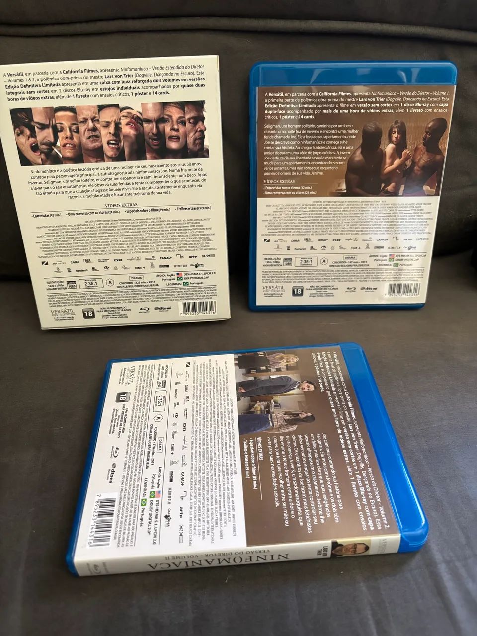 Blu-ray Ninfomaníaca I & II - Foto 2