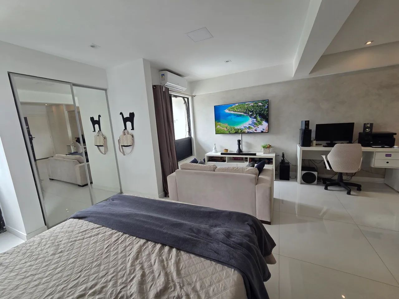 Apartamento quarto e sala nascente na pituba - Foto 5