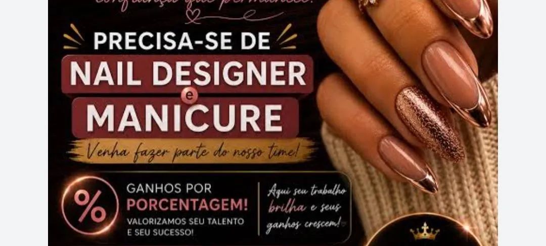 Vaga para manicure 