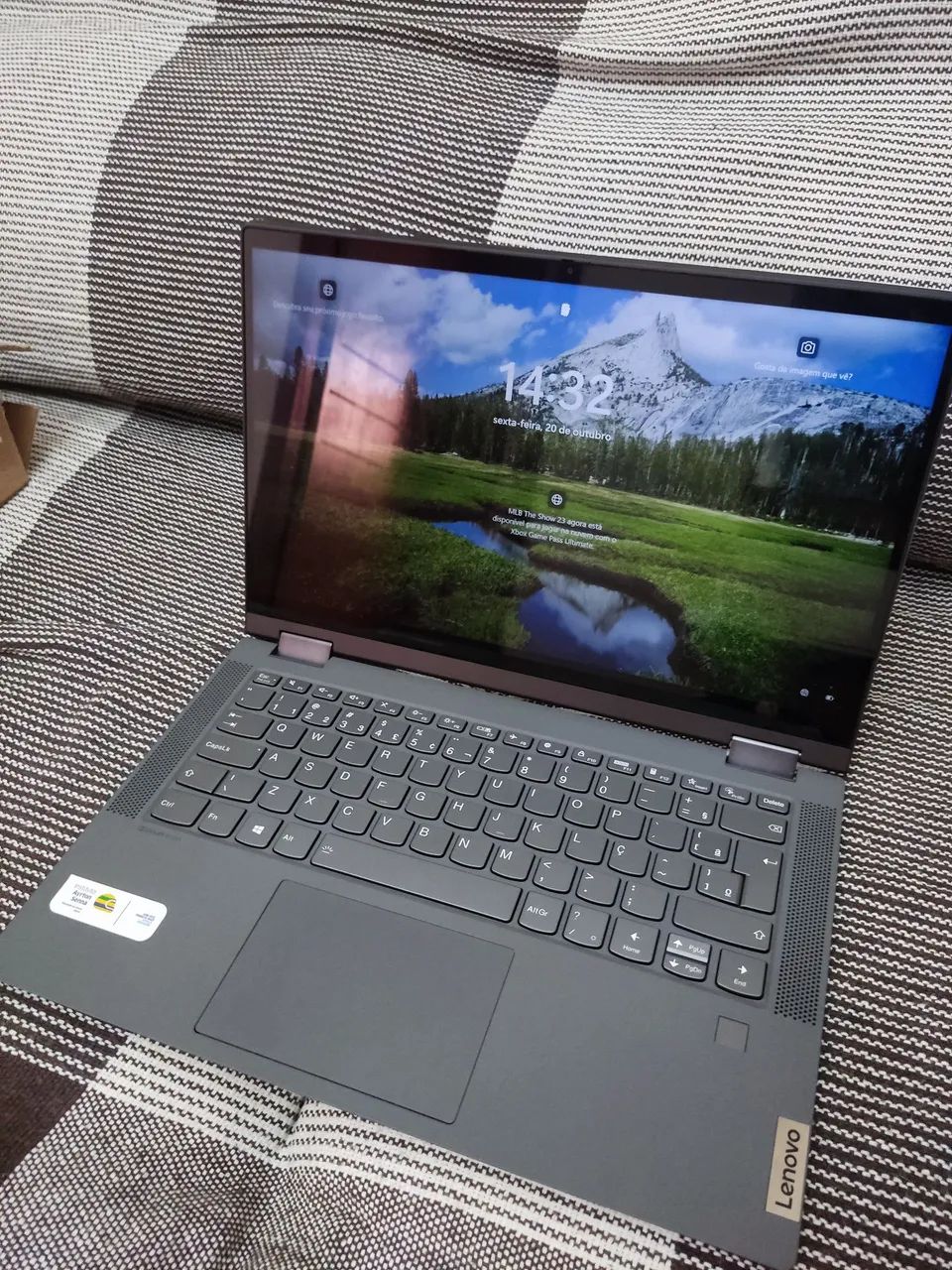 Notebook 2 em 1 (tablet) ideapad Lenovo flex 5 dobrável  - Foto 2