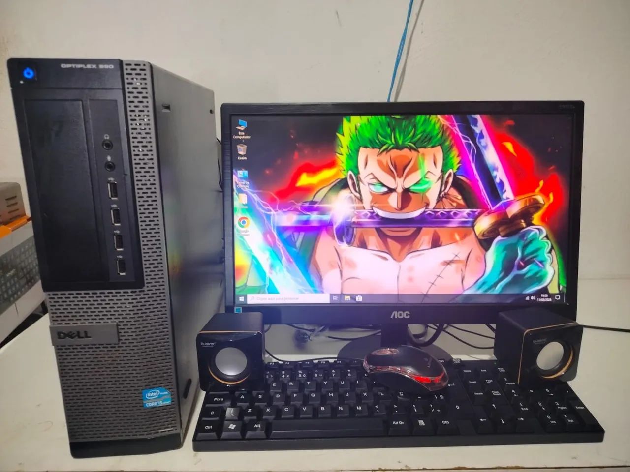 COMPUTADOR COMPLETO DELL I5 6GB TELA 19 POLEGADAS