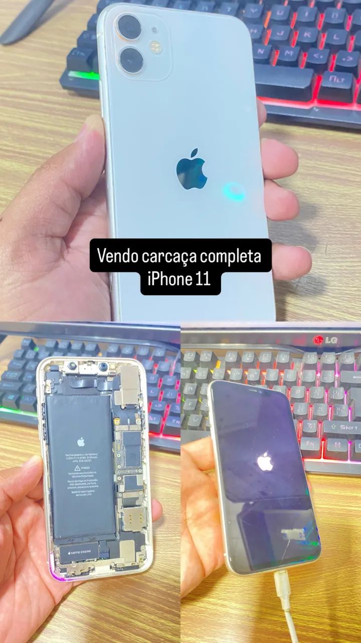 Carcaça Completa IPhone 11 Branco 