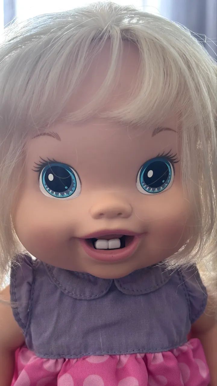 Boneca Baby Alive meus primeiros dentinhos completa - Foto 2