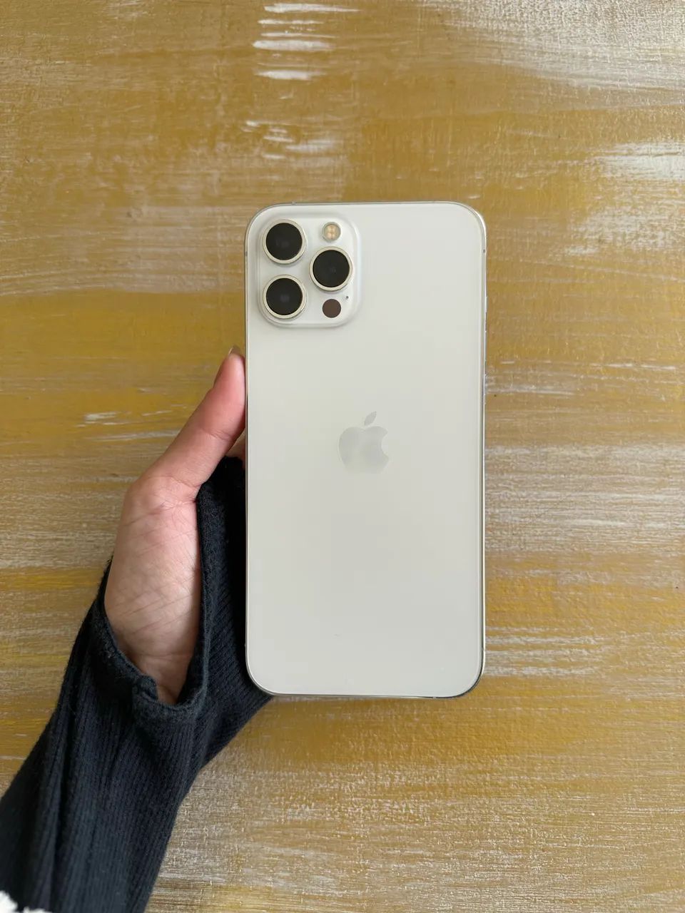 iPhone 12 Pro Max 128GB branco/prata - Foto 2