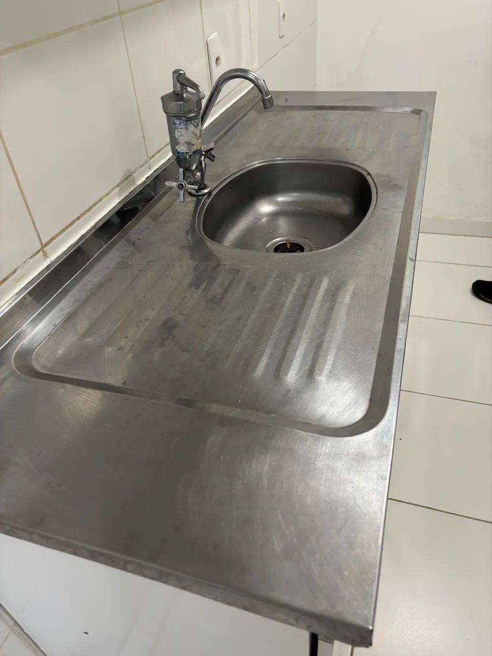 Doação - pia de cozinha usada  - Foto 2