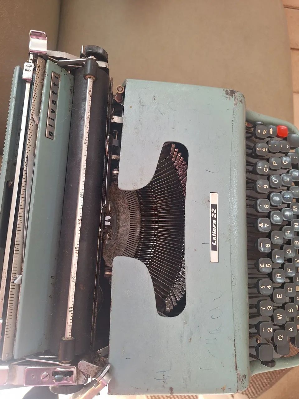 Máquina datilografia OLIVETTI LETTERA 22 - Foto 5