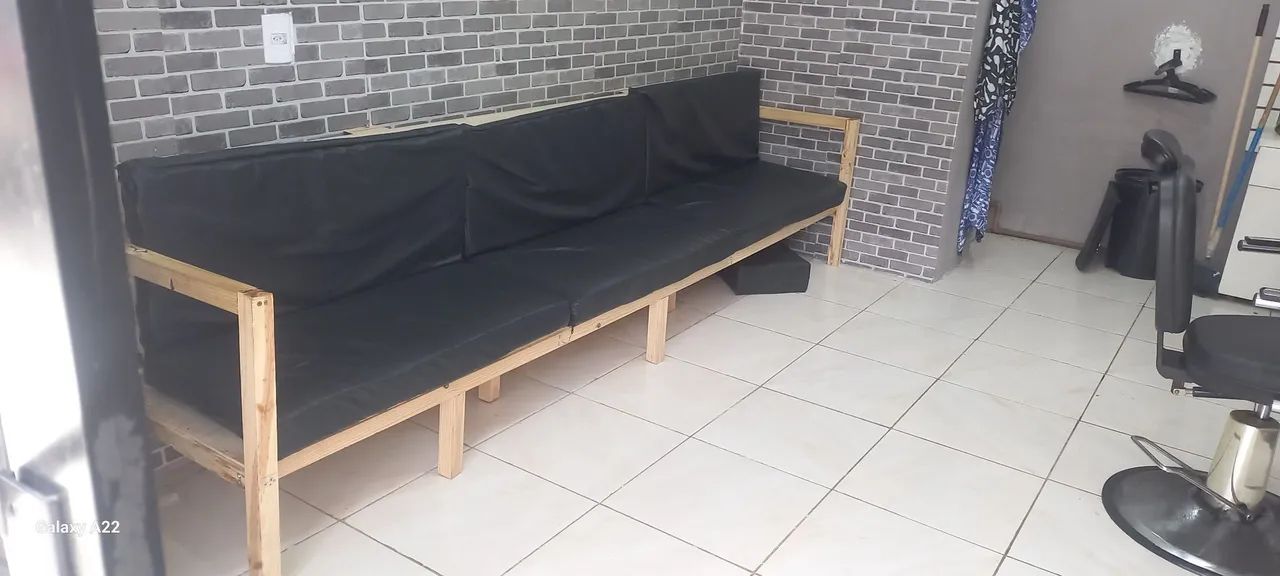 Banco de barbearia de 3 metros - Foto 3