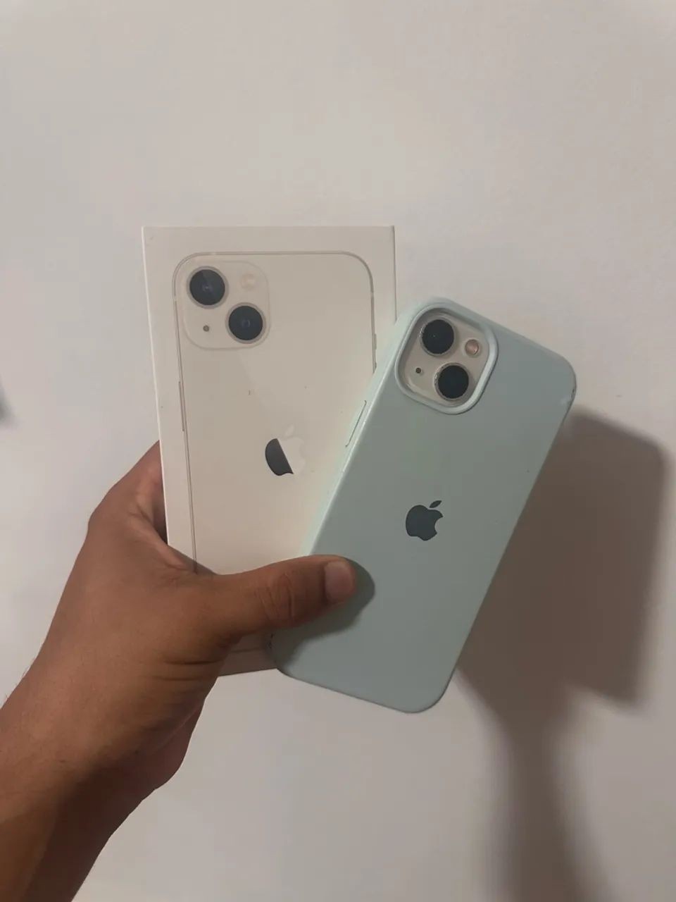 IPHONE 13 BRANCO TODO ORIGINAL 