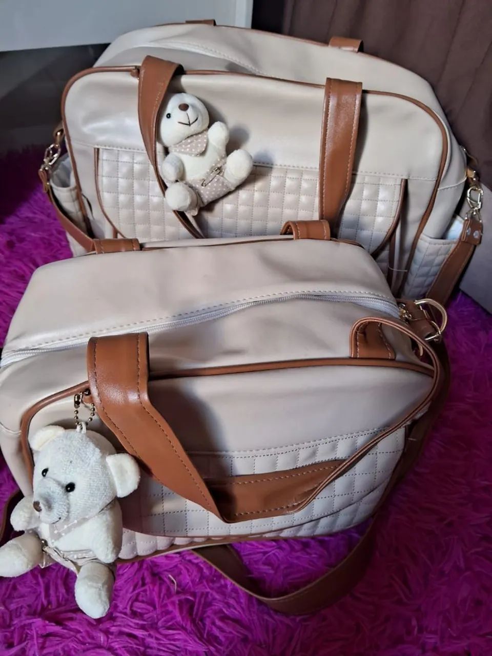 02 peças  -  Jogo bolsas -  bebê  - Foto 4