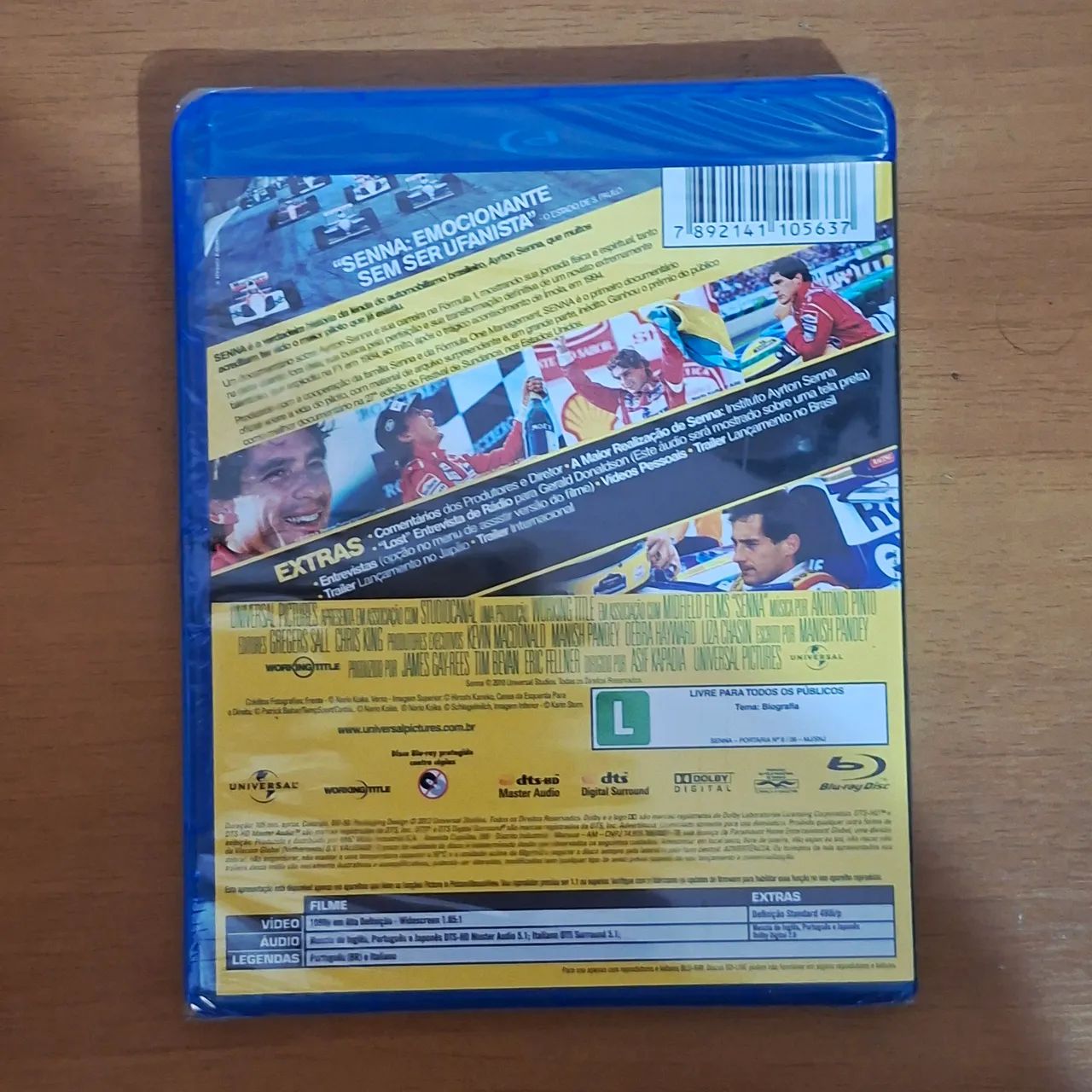 DVD Blu-ray SENNA Lacrado - Foto 2