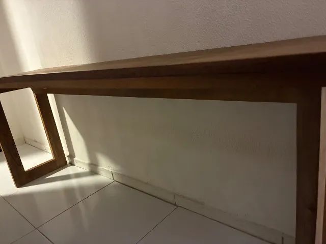 Bancada/mesa de madeira  - Foto 3