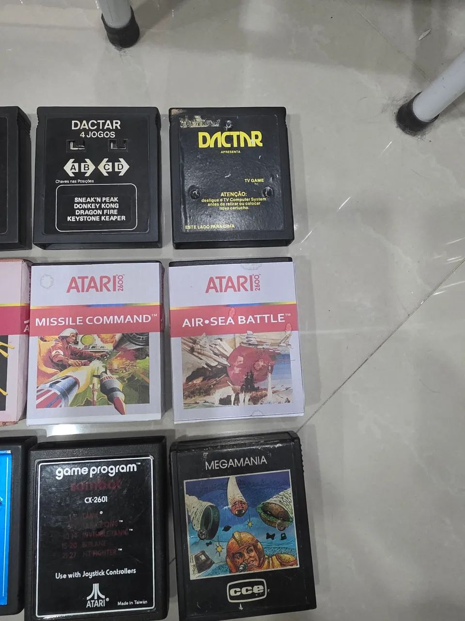 Atari 2600 vários cartuchos - Foto 3