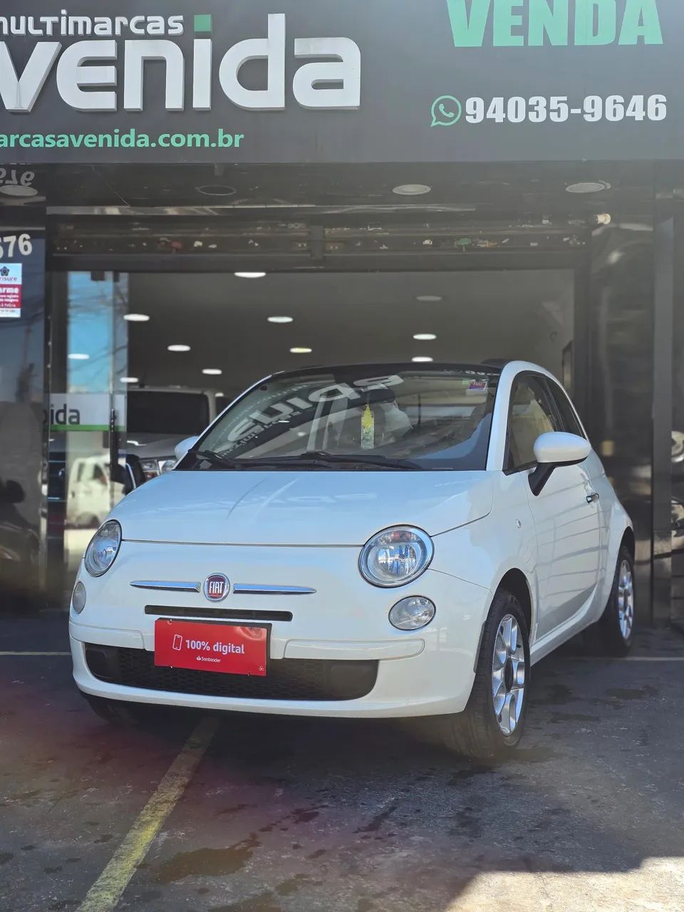 Fiat 500 Cabrio Dualogic Flex 1.4 8V 2014