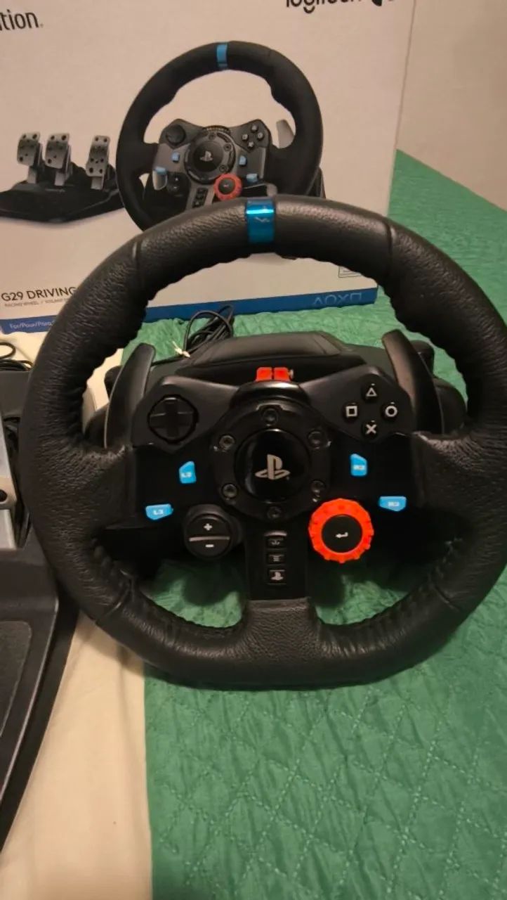 Volante Logitech G29 Ps4 e PS5 e Pc  - Foto 3
